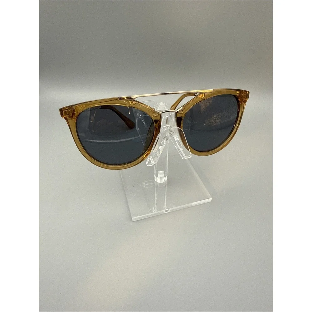 Carve AMALFI Authentic Polarized Sunglasses 3400 Brown Round Tortoise/Metal -HOT
